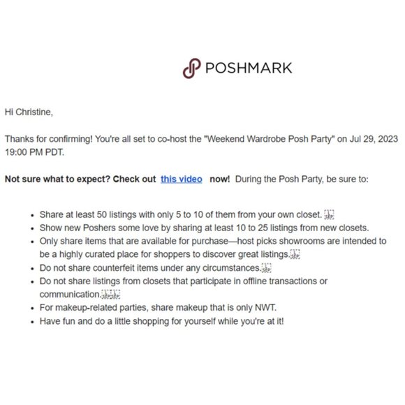 Thanks for the Great Party Everyone! I got in 120 Host Picks! Happy Poshing! - Picture 2 of 6